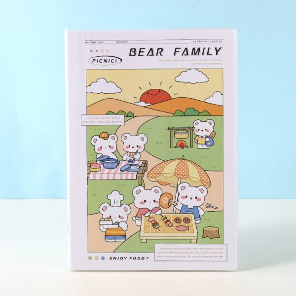 Bear Family Notebook B5 - Image 3