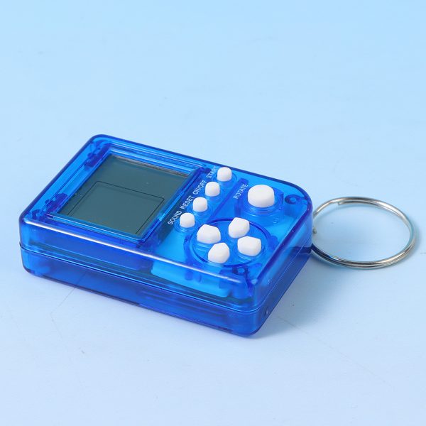 Keychain Mini Tetris Game Player (Blue) k004 - Image 2