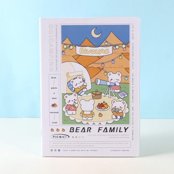 Bear Family Notebook B5 - Image 4