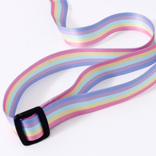 Colorful Butterfly Silicone Crossbody Bag - Image 7