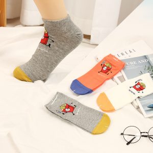French Fries Ladies Socks(2 Pairs/Set)
