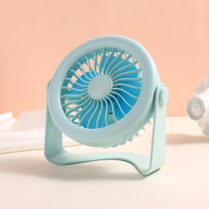 360° Adjustable Small Desktop Fan (Blue) LT-S3208