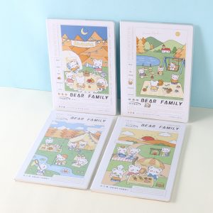 Bear Family Notebook B5