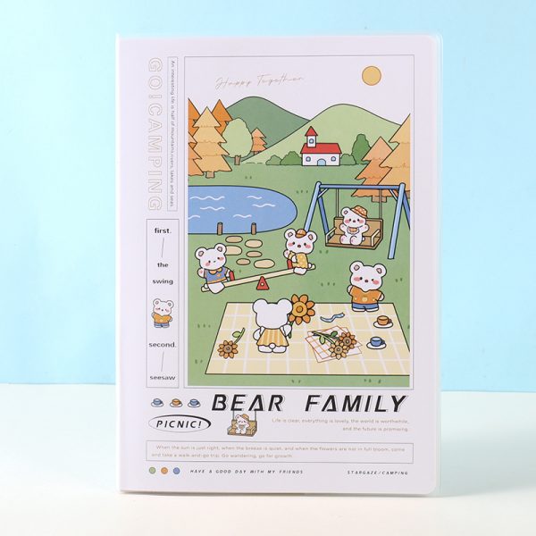 Bear Family Notebook B5 - Image 2