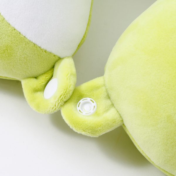 Happy Dinosaur PP Foam U-shaped Pillow (Green) - Image 3