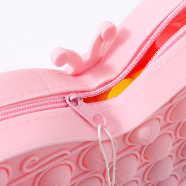 Colorful Butterfly Silicone Crossbody Bag - Image 9