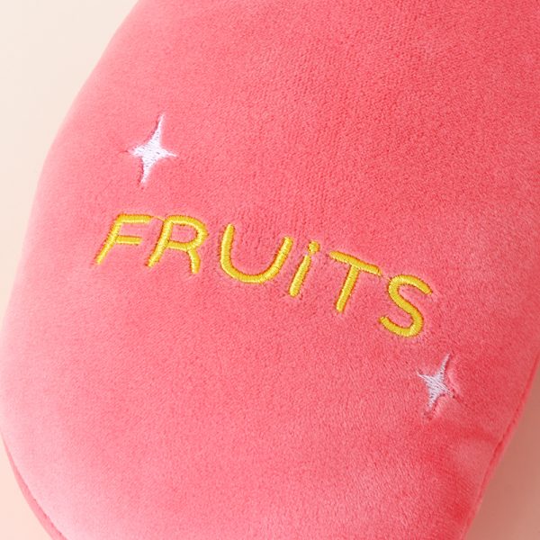 Fruit Collection Apple PP Foam U-Shaped Pillow (Pink) - Image 6