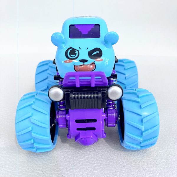Cute little Panda Alloy Inertia 4 Wheels Car Toy - Image 4