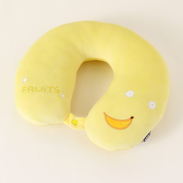 Fruit Collection Banana PP Foam U-Shaped Pillow (Yellow) - Image 6