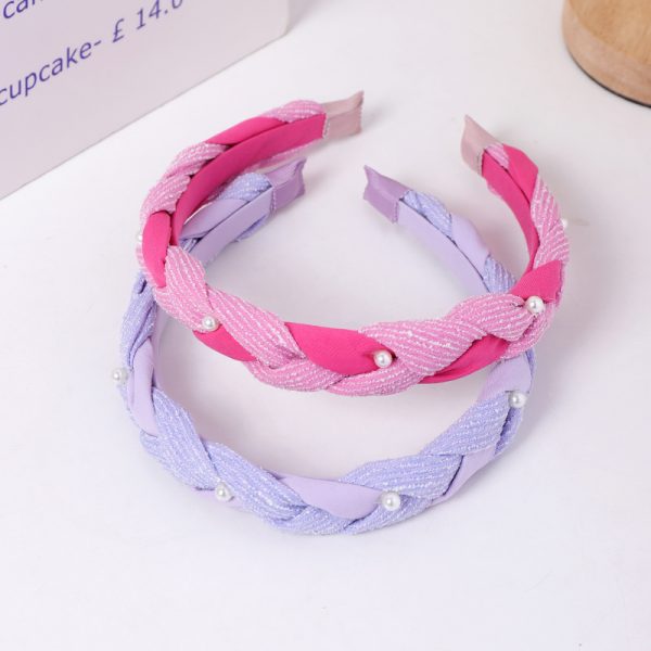 Candy Color Braided Headband - Image 6