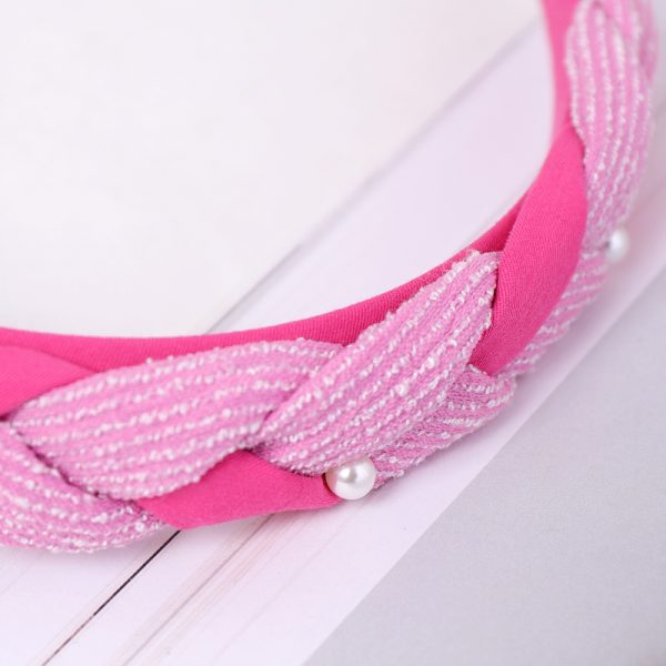 Candy Color Braided Headband - Image 2