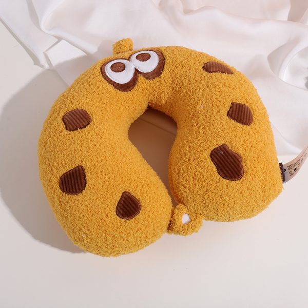 Cookie PP Foam U-Shaped Pillow (Yellow) - Image 5