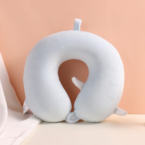 Star Sheep Memory Foam U-Shaped Pillow (Blue) - Image 5