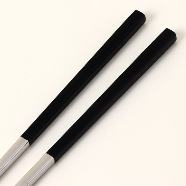 Solid Color Series Chopsticks (Black) - Image 2