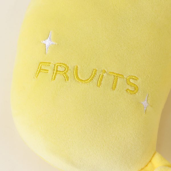 Fruit Collection Banana PP Foam U-Shaped Pillow (Yellow) - Image 5