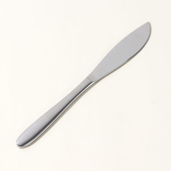 Willow Leaf Series Dinner Knife (Silver) - Image 3