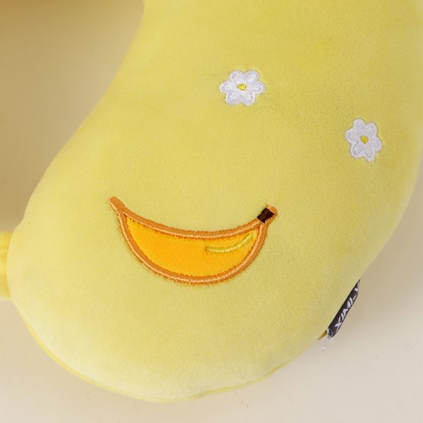 Fruit Collection Banana PP Foam U-Shaped Pillow (Yellow) - Image 2