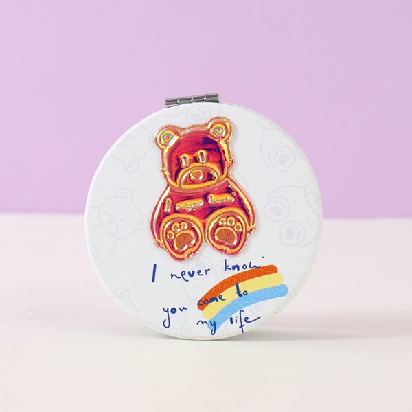 Bear Laser Accessories Round Portable Mirror - Image 2
