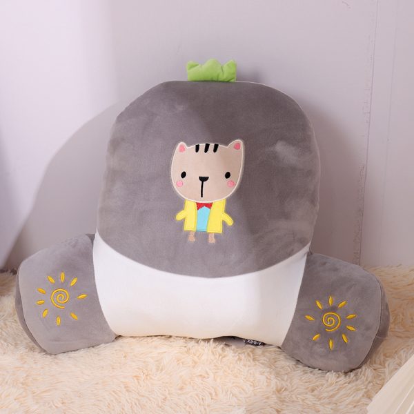 Sunshine Kitten Waist Cushion (Gray)