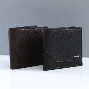 PU Men Long Wallet