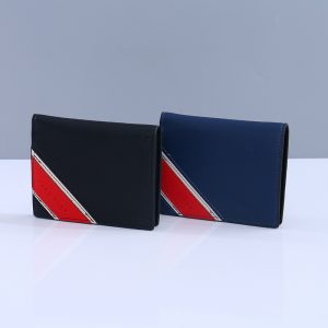 Contrast Color Vertical Wallet for Men
