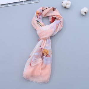 Spring Romance Scarf for Spring and Autumn(Pink)