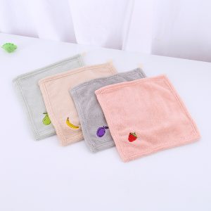 Embroidery Fruit Hand Towel