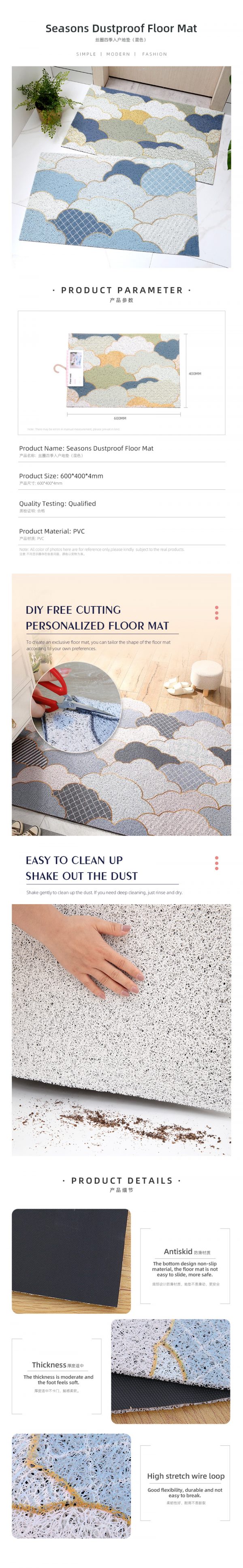 Seasons Dustproof Floor Mat - Image 2