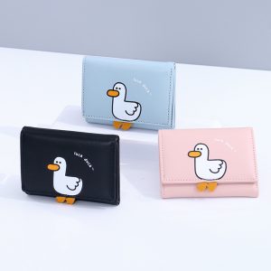 Cartoon Duck Folding Wallet