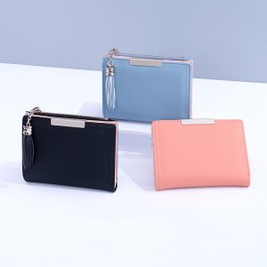 Tassels Coin Case Short Purse for Ladies