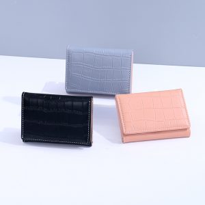 Alligator Pattern PU Short Purse for Ladies
