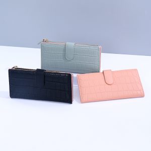 Alligator Pattern PU Long Purse for Ladies