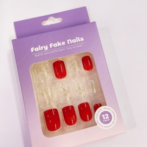 Fairy Fake Nails-12 Count(Spring Love Song)