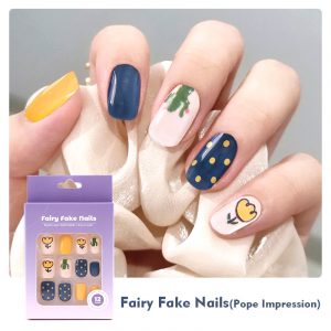 Fairy Fake Nails-12 Count(Pope Impression)
