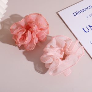 Pink Series Double Hemmed Hair Rope