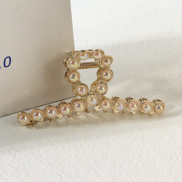Colorful Beads Alloy Claw Clips #2