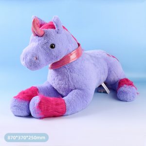 Dream Pony Series Purple Pony Plush Doll (L)