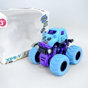 Cute little Panda Alloy Inertia 4 Wheels Car Toy
