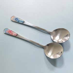 Swim Into the Sea Series Glitter Spoon (Silver) ZW43006S
