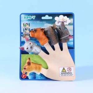Simulated Forest Animal Finger Puppets Set