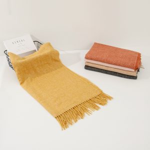 Solid Color Winter Scarf