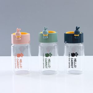 Adorable Stylish Bunny Water Bottle – 340ml/11.4fl.oz.