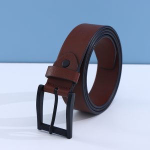 Leather Belt For Men（Brown）
