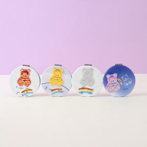 Bear Laser Accessories Round Portable Mirror