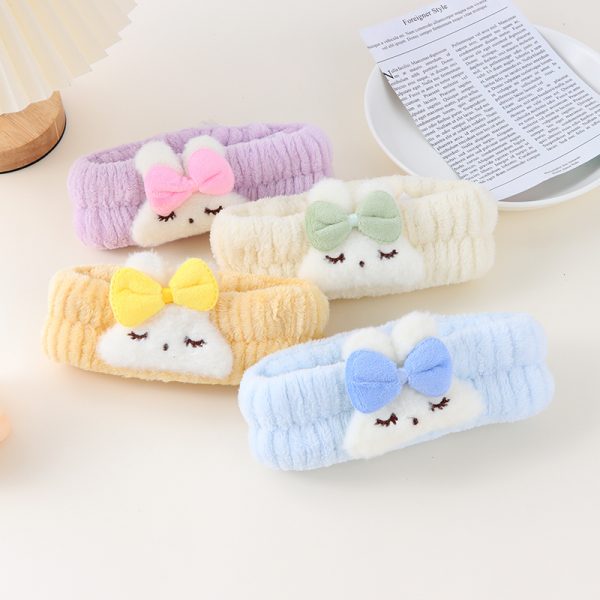 Bowknot Bunny Hair-Drying Band