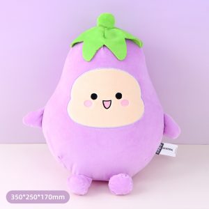 V Family Eggplant Plush Doll (M) (35CM)