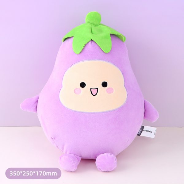 V Family Eggplant Plush Doll (M) (35CM)
