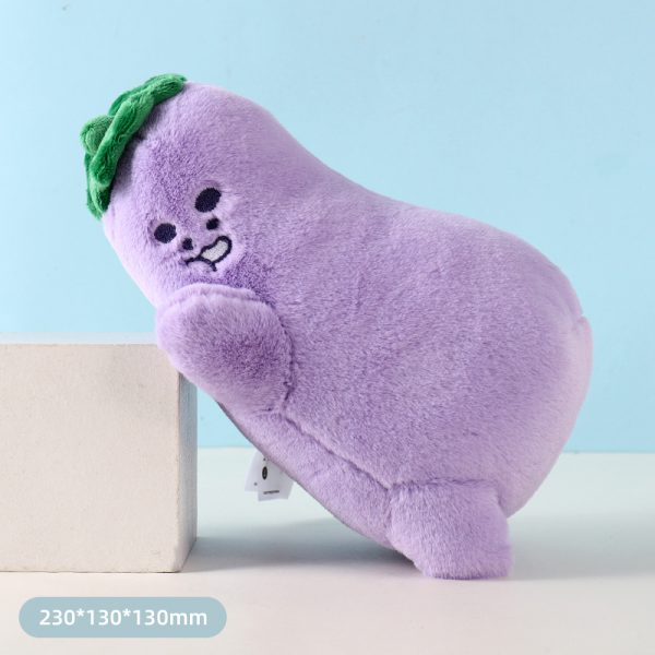 V Family Eggplant Plush Doll (S) (23CM)