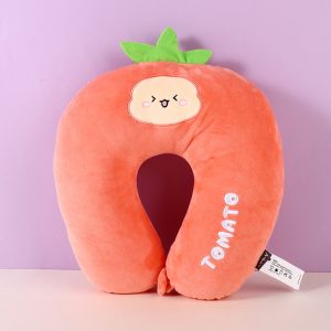 V Family Tomato PP Foam U-Shaped Pillow (Red)