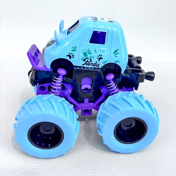 Cute little Panda Alloy Inertia 4 Wheels Car Toy - Image 3